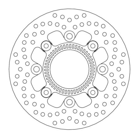 Tarcza hamulcowa halo MOTO-MASTER tył 110482
