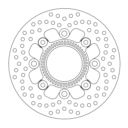 Tarcza hamulcowa halo MOTO-MASTER tył 110482