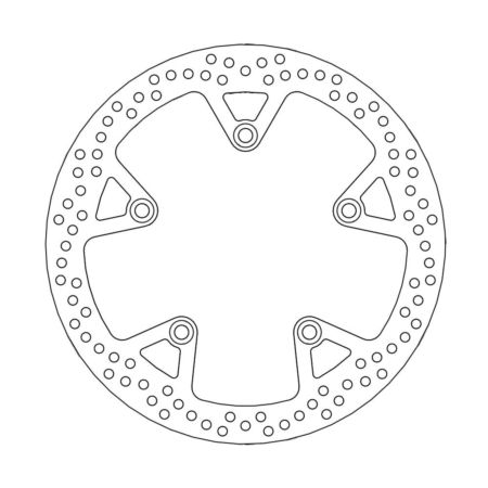 Tarcza hamulcowa halo MOTO-MASTER tył 110485