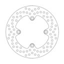 Tarcza hamulcowa halo MOTO-MASTER tył 110489