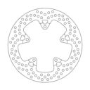 Tarcza hamulcowa halo MOTO-MASTER tył 110496