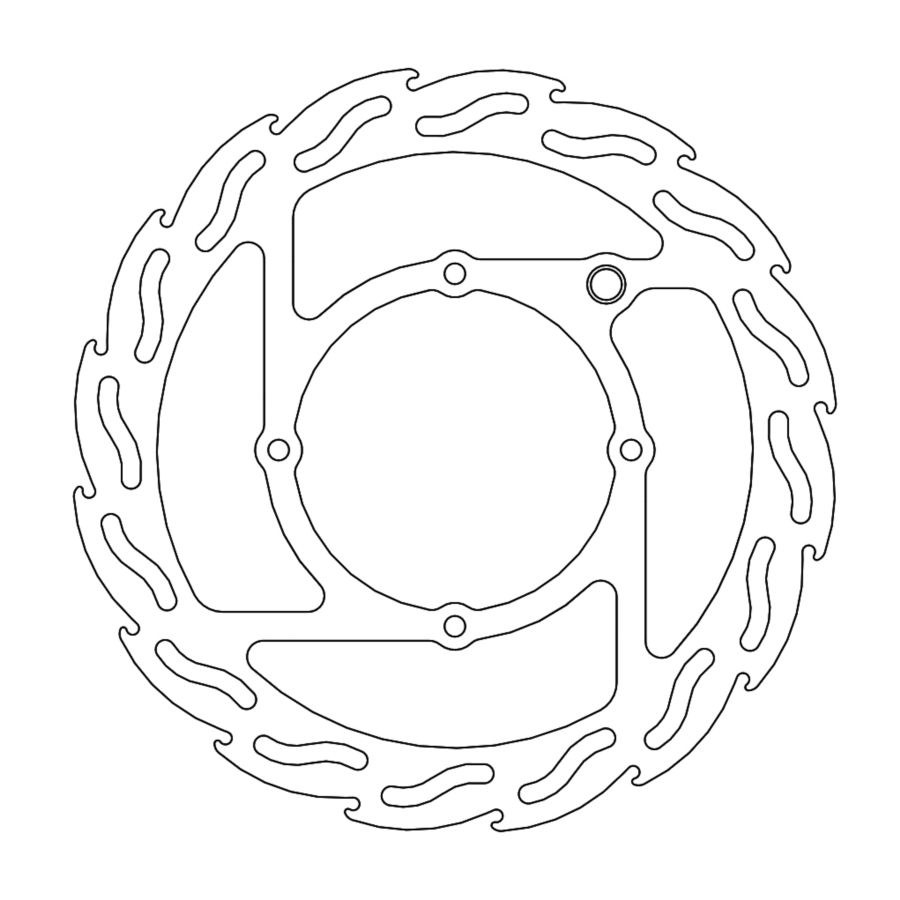 Tarcza hamulcowa flame MOTO-MASTER przód 110517