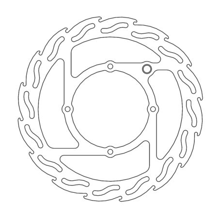 Tarcza hamulcowa flame MOTO-MASTER przód 110517