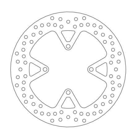 Tarcza hamulcowa halo MOTO-MASTER tył 110522