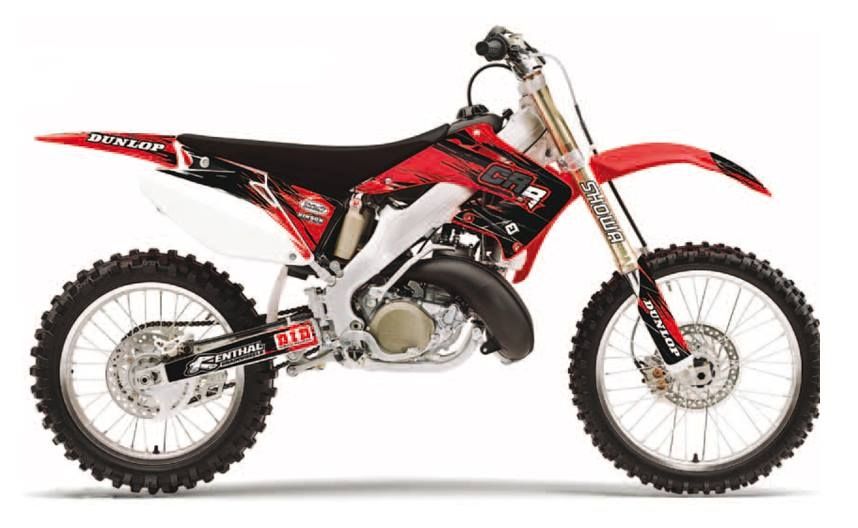 Okleina flu ts1 full kit HONDA cr 125/250 02-07