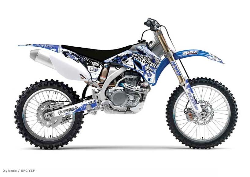 Okleina flu xyience full kit YAMAHA yzf 250/450