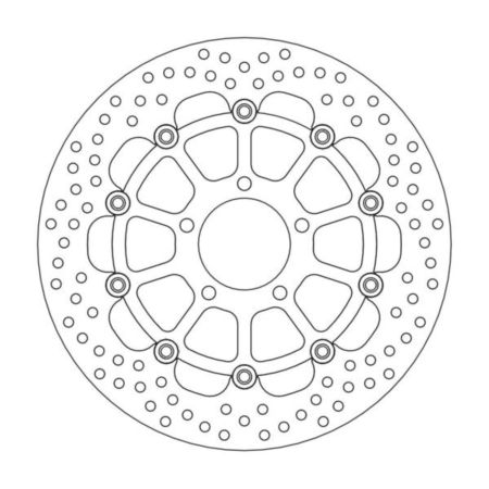 Tarcza hamulcowa halo MOTO-MASTER przód dl,sv, klv
