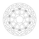 Tarcza hamulcowa halo MOTO-MASTER przód dl,sv, klv