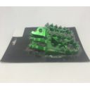 Poszerzone podnóżki KAWASAKI green DIRTY PIG