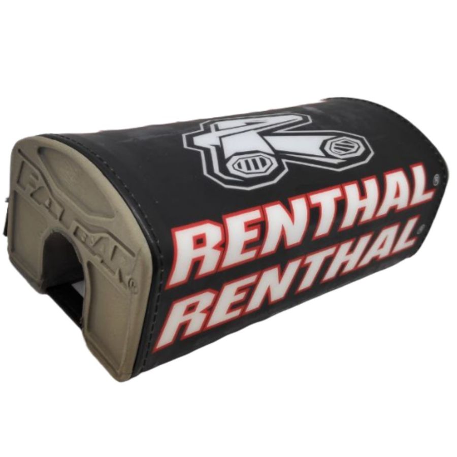 Gąbka na kierownice RENTHAL fat bar czarno/czerwon