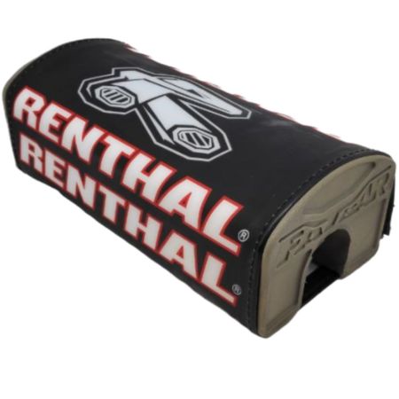 Gąbka na kierownice RENTHAL fat bar czarno/czerwon