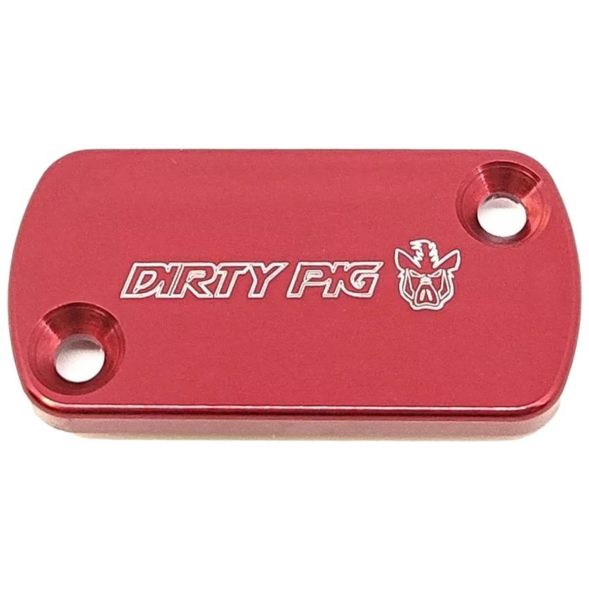 Dekiel pompy hamulca przód DIRTY PIG HONDA red
