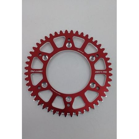 Zębatka tylna HONDA cr/crf aluminum 48t red