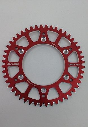 Zębatka tylna HONDA cr/crf aluminum 49t red