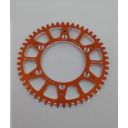 Zębatka tylna KTM sx/sxf aluminum 52T orange