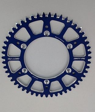Zębatka tylna YAMAHA yz/yzf aluminum 48t blue