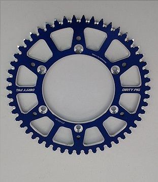 Zębatka tylna YAMAHA yz/yzf aluminum 48t blue