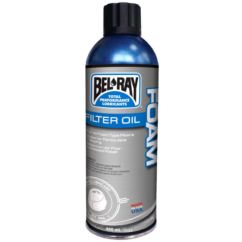 Olej do filtra powietrza gąbka BEL-RAY spray 400ml