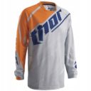 Bluza THOR s6 phase vented grey/orange S