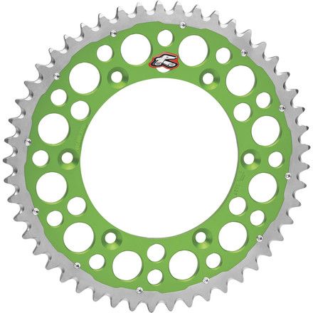 Zębatka tył RENTHAL twinring kx/kxf 50t green