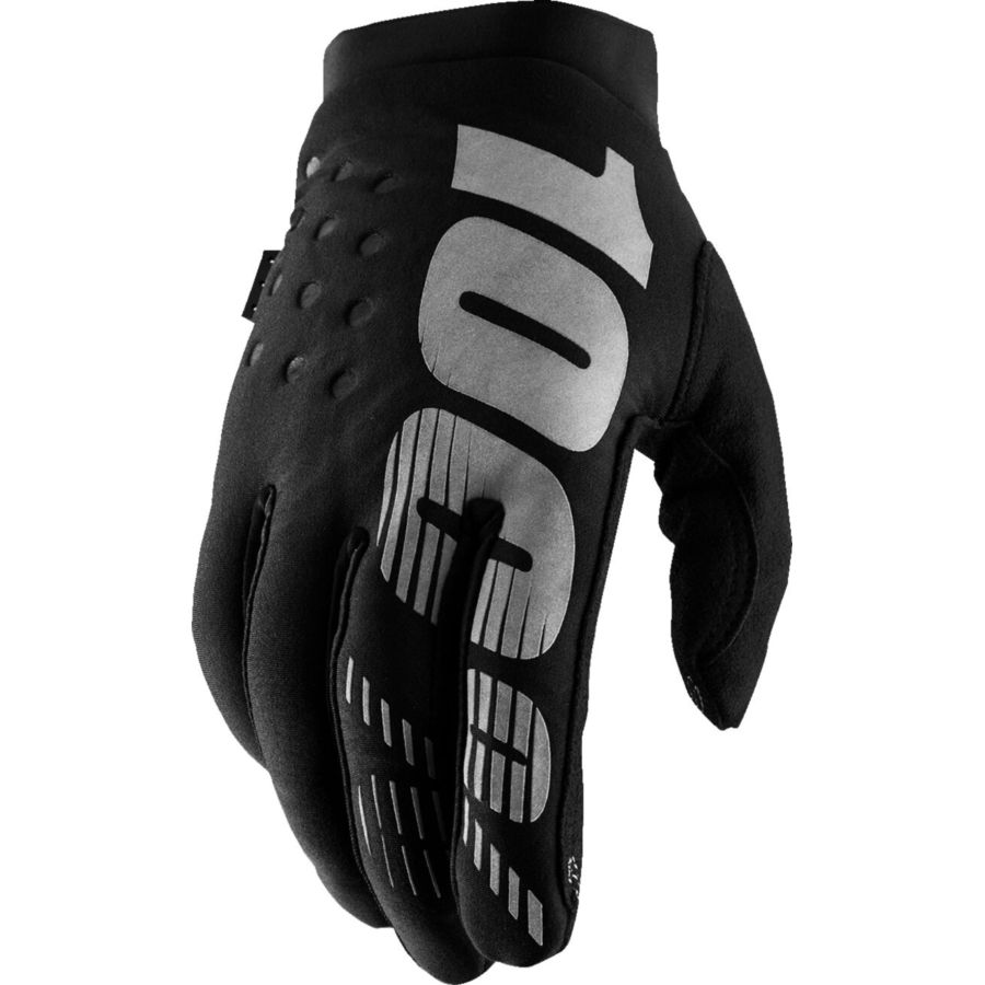 Rękawiczki 100% brisker black/grey woman M Rękawiczki 100% brisker black/grey woman M