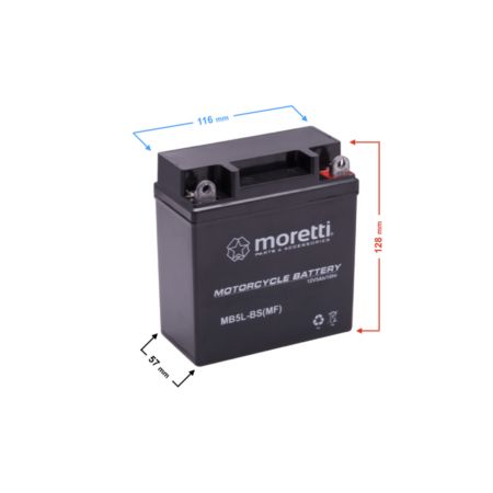 Akumulator AGM (gel) mb5l-bs MORETTI