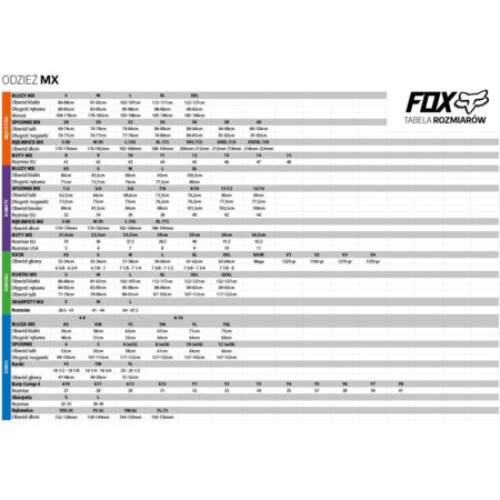 Spodnie FOX 180 prix flo orange rozm. 30