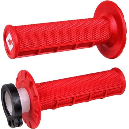 Manetki ODI half-waFFle v2 lock-on grip czerwone