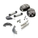 Zawiasy pod z osłonami bocznymi plastikami