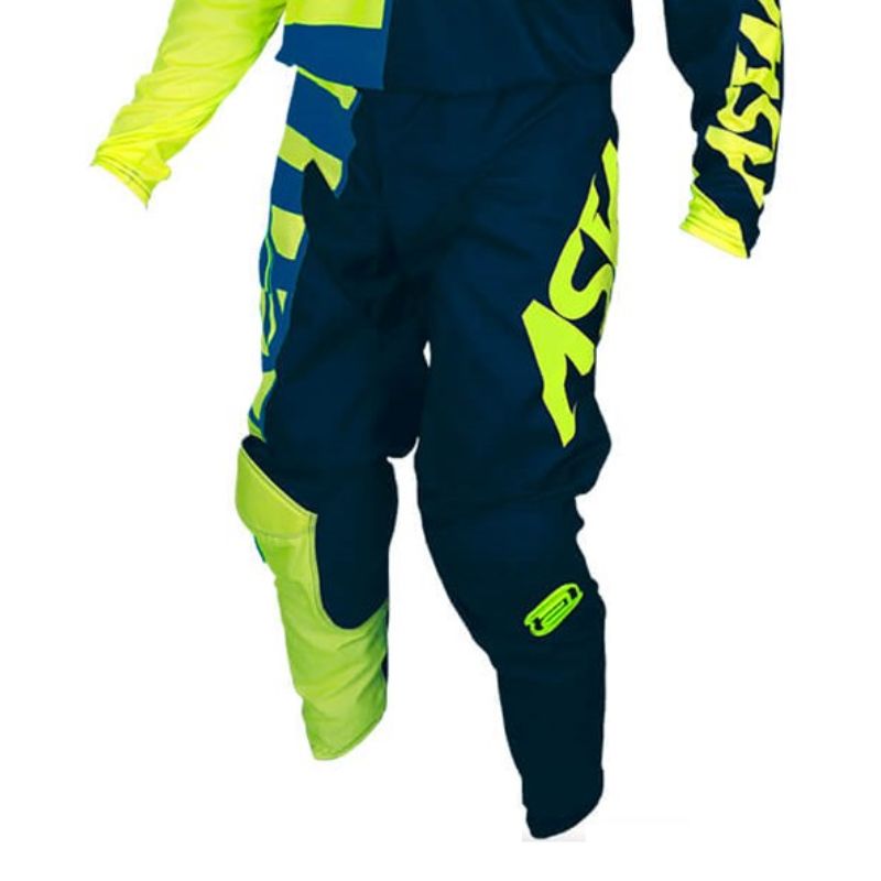Spodnie ASWRACING image contrast blue/fluo rozm 30