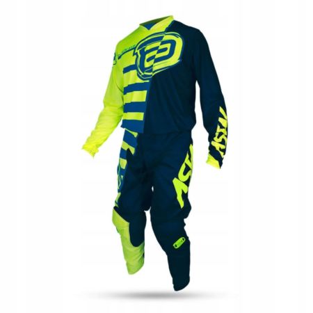 Spodnie ASWRACING image contrast blue/fluo rozm 30