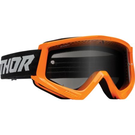 Gogle THOR combat sand fl. orange black