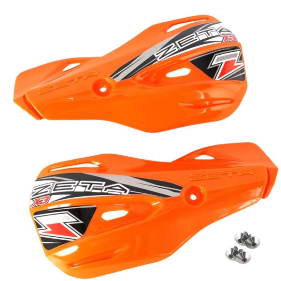 Osłony dłoni ZETA x3 orange