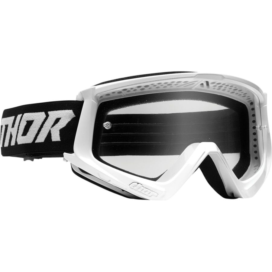 Gogle THOR combat racer youth wh/bk