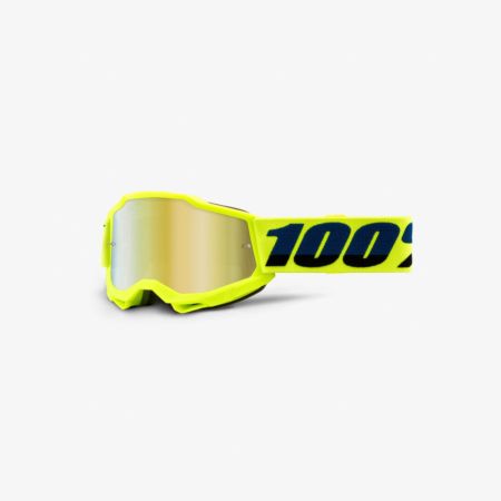 Gogle 100% accuri 2 youth yellow - mirror gold len