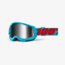 Gogle 100% strata 2 summit mirror silver lens