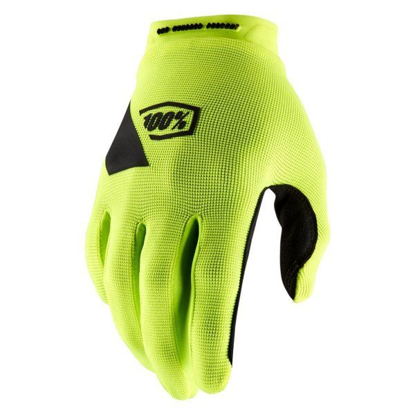 Rękawiczki 100% ridecamp s fluo yellow S