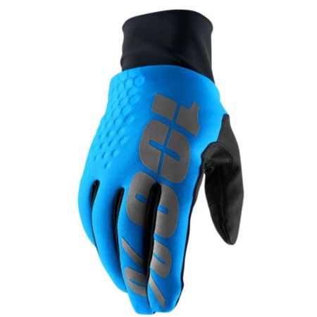 Rękawiczki 100% hydromatic brisker blue wp S