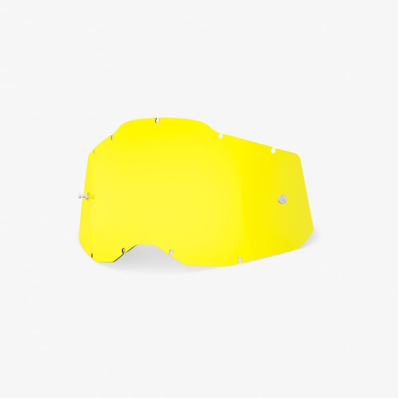 Szybka 100% rc2/ac2/st2 - yellow, szybka do gogli