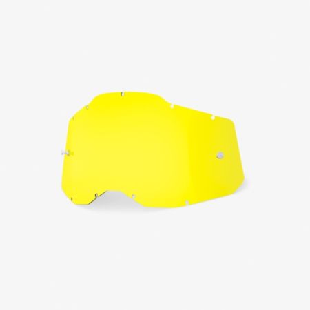 Szybka 100% rc2/ac2/st2 - yellow, szybka do gogli