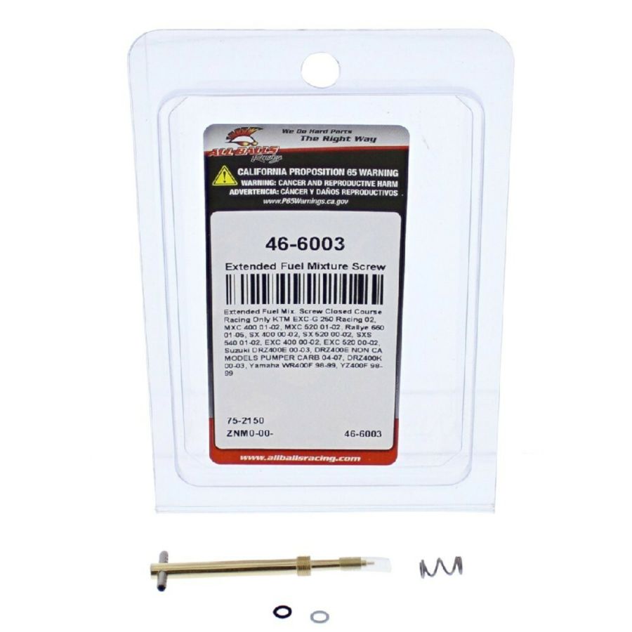 Śruba regulacji składu mieszanki ALLBALLS KTM exc