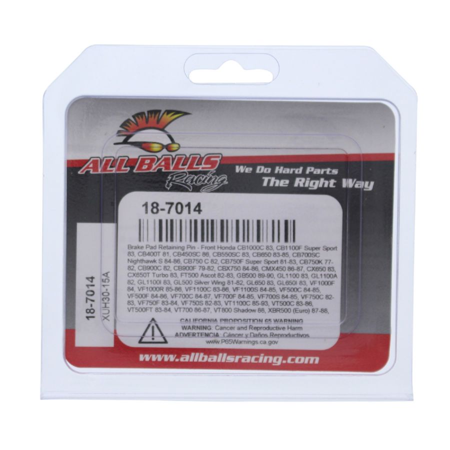 Trzpienie (wieszaki) klocków hamulcowych przód all