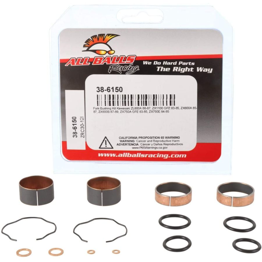 Zestaw tulejek (panewek) zawieszenia przedniego al