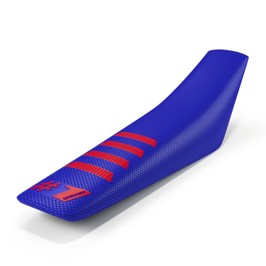 Pokrowiec na siedzenie ONEGRIPPER ribbed bl/rd