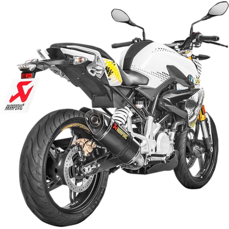 Kompletny układ wydechowy race ss/carbon g310r gs