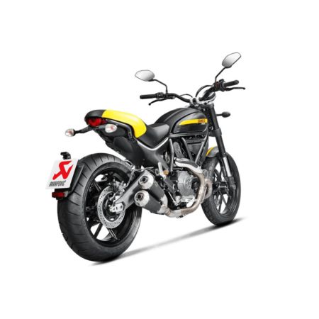 Tłumik AKRAPOVIC ti DUCATI scrmblr
