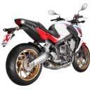 Kompletny układ wydechowy ss/ti cb650f
