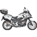 Tłumik AKRAPOVIC ti/carbon nc700x 2016