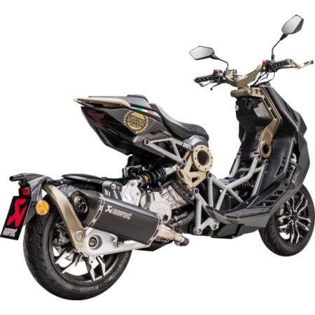 Tłumik AKRAPOVIC ss/carbon blk ital