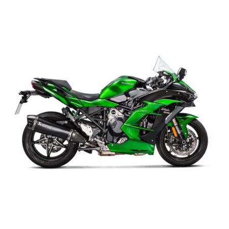 Tłumik AKRAPOVIC ti bl ninja h2 sx